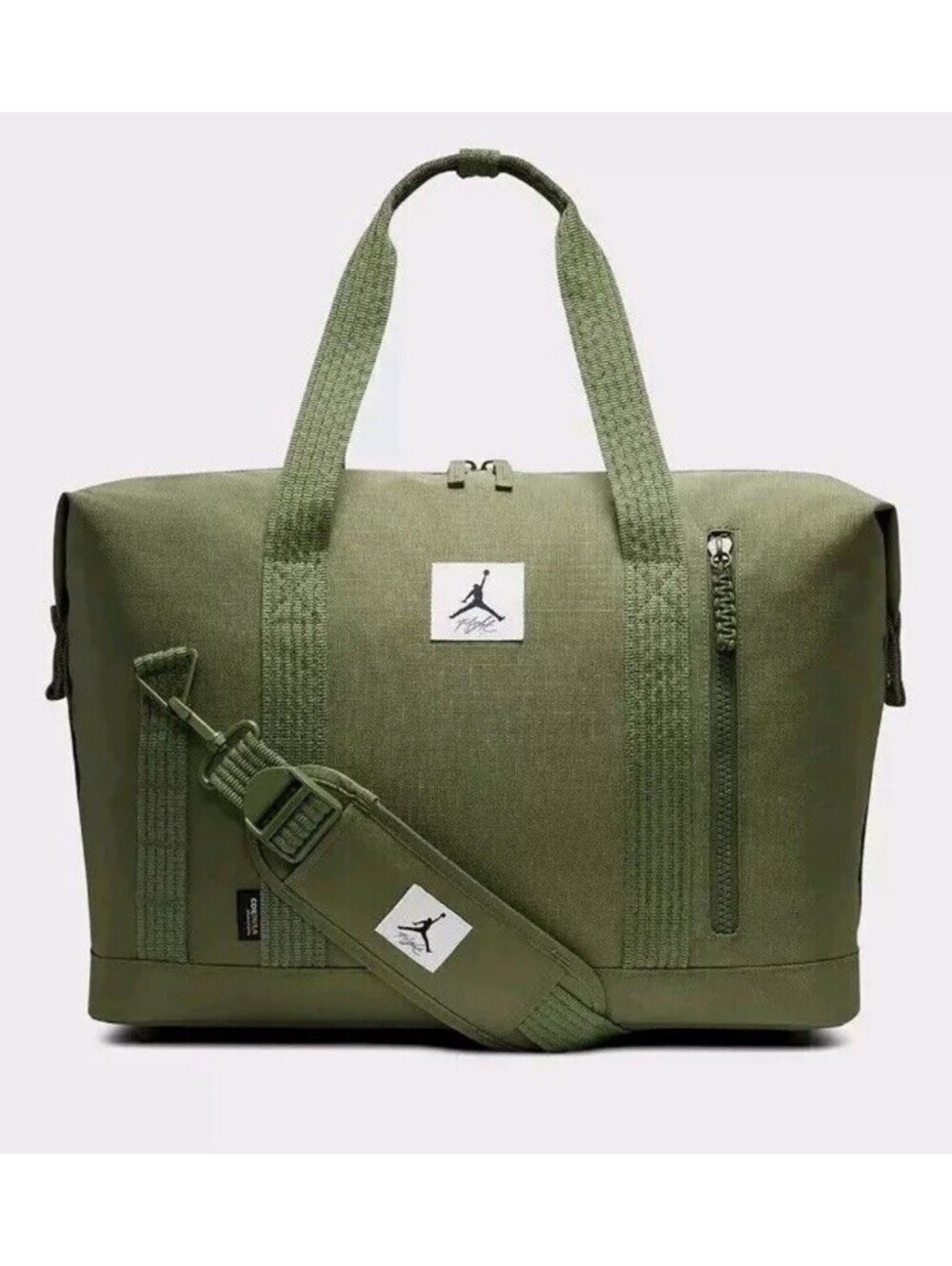 Nike Jordan Jam Flight Cordura Duffle Bag Sage Green Gym Bag MA0798 EF9 NWT